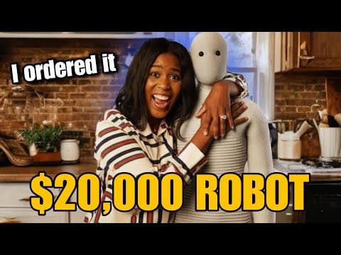 I Just Bought The World's First Humanoid Home Robot - It's Insane