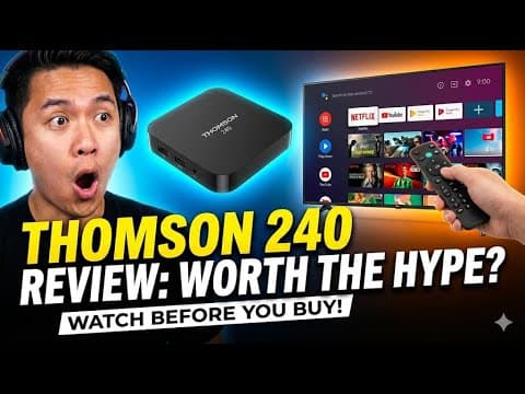 Thomson 240 Android Tv Box Review. Better Than Firestick?🤔