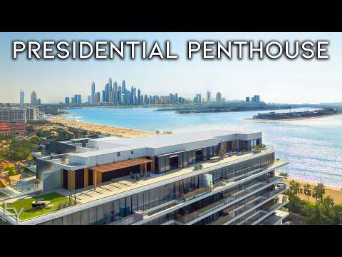 Touring A Dubai Presidential Penthouse With Insane Views Of Palm Jumeirah!