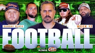 Big Cat And The Barstool Chicago Crew Sweat Out Week 13 Sunday Slate | Barstool Gambling Cave