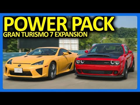 Gran Turismo 7 : This Expansion Is Amazing!! (gt7 Power Pack)