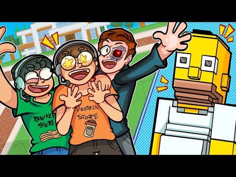 Brogla Joins Our Minecraft Server!