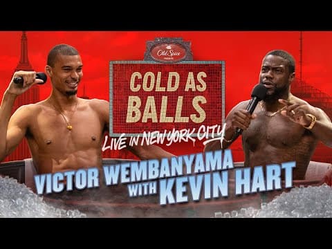 Victor Wembanyama Gets A Bigger Tub Than Kevin Hart | Cold As Balls