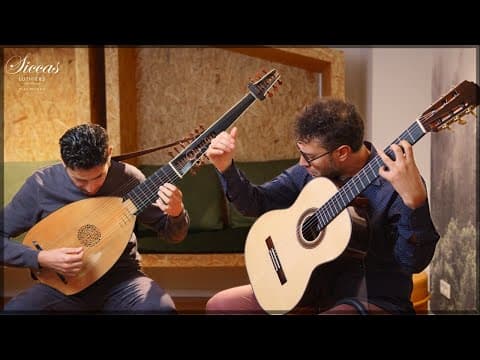 Andrea Devitis & Simone Vallerotonda - Da Pacem Domine By Arvo Pärt On Siccas Luthiers "recital"