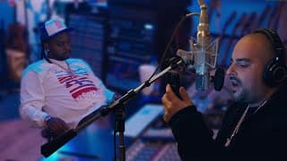 Babyface Ray & Berner Cook Up Something Special In The Studio (09')