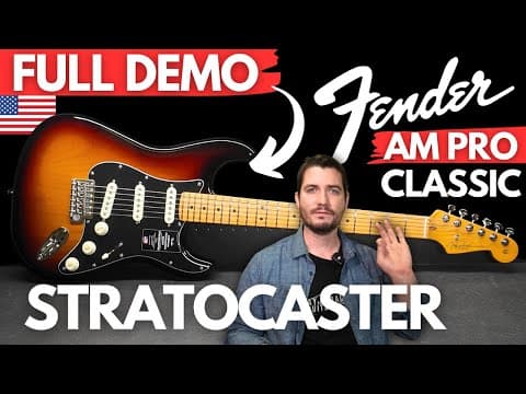 Why Fender's American Pro Classic Stratocaster Is A Buy!
