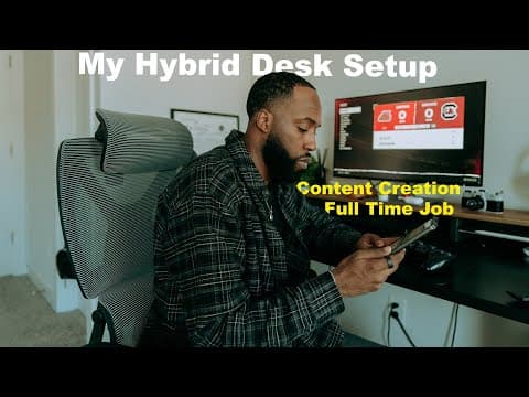 How I Built The Perfect Desk Setup In 2025