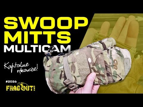 Swoop Mitts, Multicam - Kapitalne Rękawice!