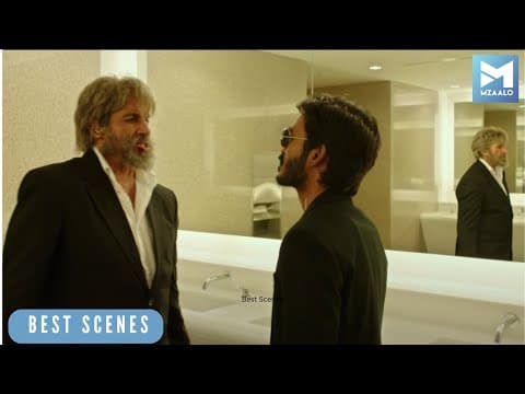 Shamitabh | Superhit Movie Scenes | Amitabh Bachchan, Dhanush, Akshara Haasan