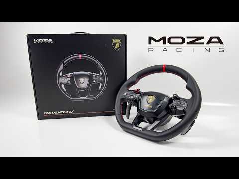 Moza Lamborghini Revuelto Steering Wheel | Unboxing