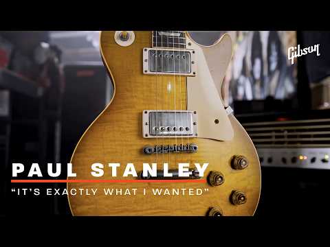 Paul Stanley Shows Mark Agnesi His 1959 Gibson Les Paul