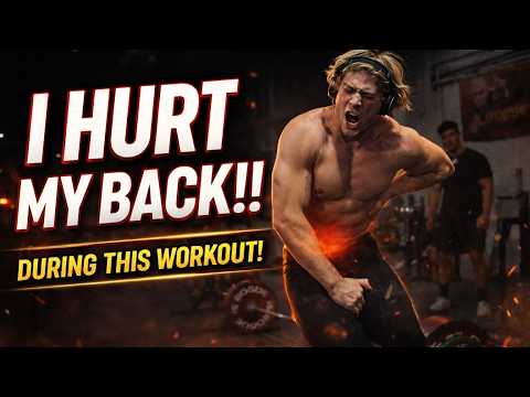 I Hurt My Back During This Workout