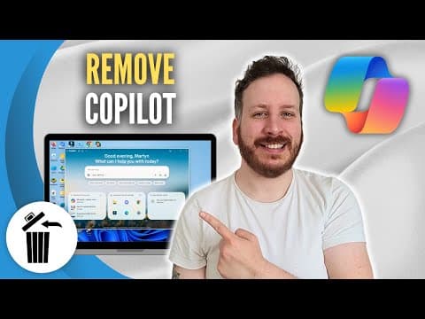 How To Remove Copilot From Windows 11