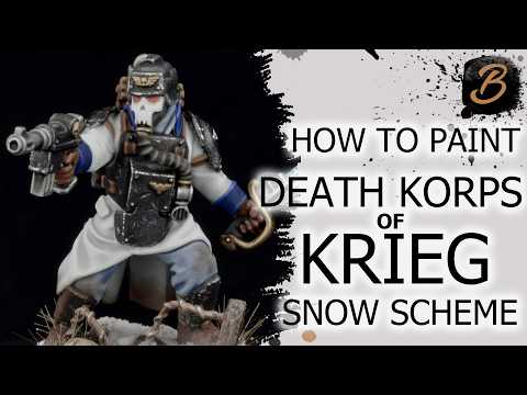 How To Paint Death Korps Of Krieg Snow Scheme: A Step-by-step Guide