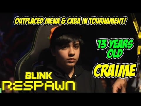 13 Year Old Craime From Chile Dominates In Street Fighter 6 Tournament! [blink Respawn 2024]