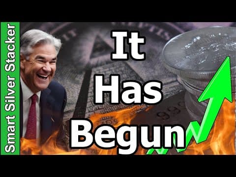 Jerome Powell Sends Silver Price Surging - (fed Starts Qe)