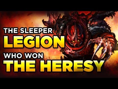 The Sleeper Legion - Who Won The Heresy | Warhammer 40,000 Lore/history