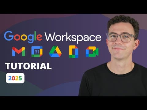 Google Workspace Email Setup 2025 (step-by-step Tutorial)