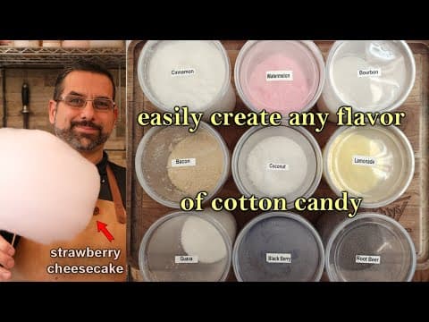 How To Easily Make Any Flavor Of Cotton Candy At Home