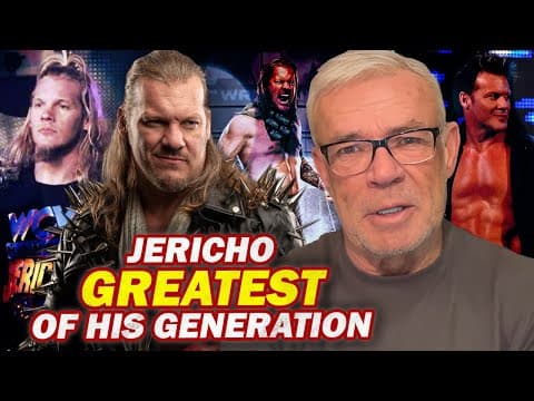 Chris Jericho Is The Best Worker In Wrestling In The Last 30 Years
