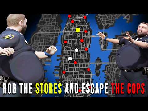 Can We Survive The Biggest Manhunt In Liberty City? (gta 5 Cops & Crooks)