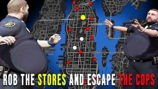 Can We Survive The Biggest Manhunt In Liberty City? (gta 5 Cops & Crooks)