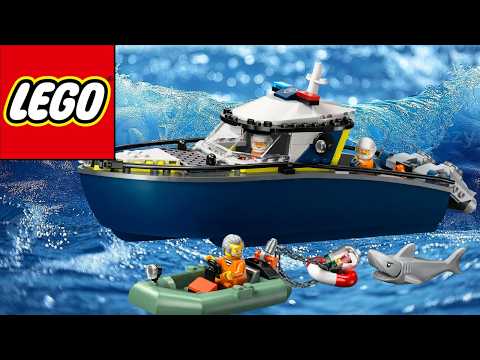 Lego 60456 Police Boat Chase - Lego City Set