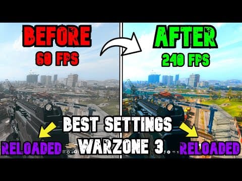 Best Pc Settings For Warzone 3 Season 2! (optimize Fps & Visibility)