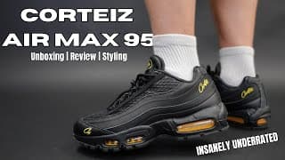 You Need The Nike Air Max 95 Corteiz Honey Black! 🔥
