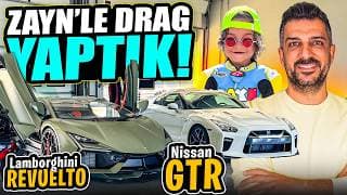 5 Yaşındaki Zayn’le Drag Yaptık! | Lamborghini Revuelto Vs Nissan Gtr