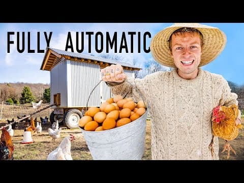 Zero Effort Backyard Chickens (our Diy Automatic Coop Build)