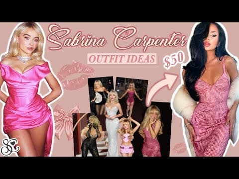 Sabrina Carpenter Inspired Lookbook!