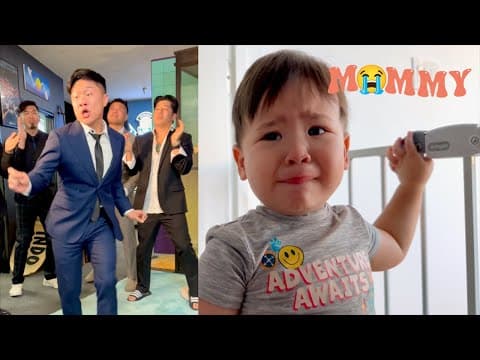 Baby Boy Crashes Out Over Ice Cream + Dance Off With Jknews