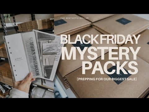 Prepping 3,000 Products For Black Friday  ✨☕️📦  | Munbyn Printer | Small Business Vlog | No. 59