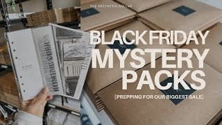 Prepping 3,000 Products For Black Friday  ✨☕️📦  | Munbyn Printer | Small Business Vlog | No. 59