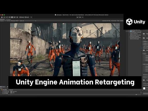 How To Retarget Animations In Unity Engine + Free Character Pack
