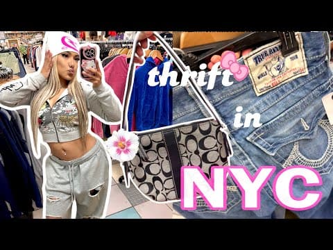 Thrifting In Nyc 💕coach/true Religion/juicy Couture ✨