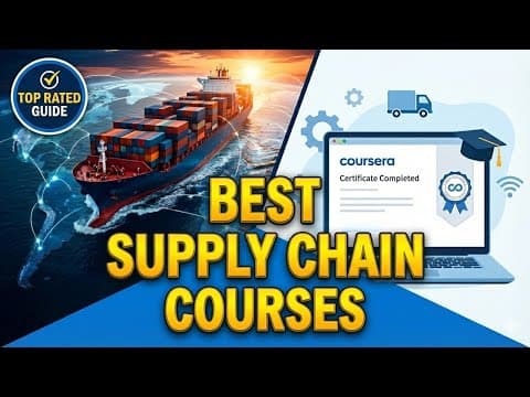 10 Best Supply Chain Online Programs On Coursera (for Beginners To Experts)