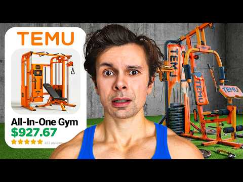 I Built A Temu Only Gym
