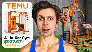 I Built A Temu Only Gym