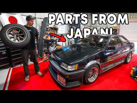 Giving My Ae86 The Full Jdm Overhaul! *rare Parts Score!*
