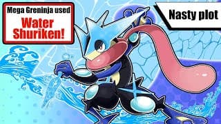 Nasty Plot Mega Greninja Is An Actual Cheat Code. Ft. @pokeaimmd​