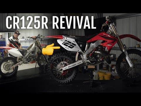 Revival Of A 07' Cr125r | Full Time Lapse | Win This Bike!