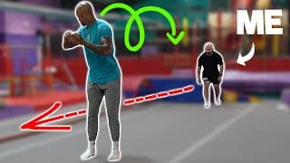 Back Flippin' Over Moving Objects!