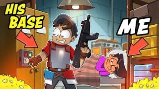 How I Got A Bed In His Base Without Him Knowing In Rust!!!