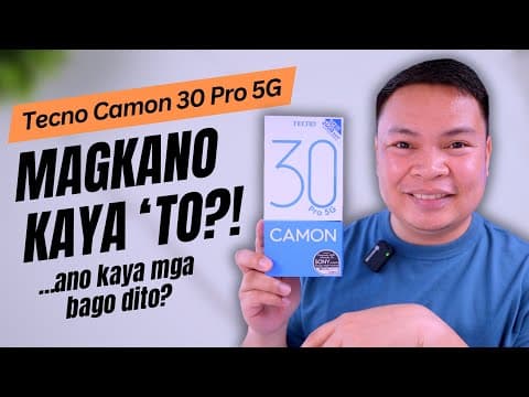 Tecno Camon 30 Pro 5g - Laking Upgrade Ginawa Dito!