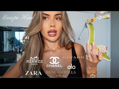 $25,000 Birthday Shopping Haul | Chanel, Hermes, Alo Yoga, Rene Caovilla, Goyard, Zara & More!