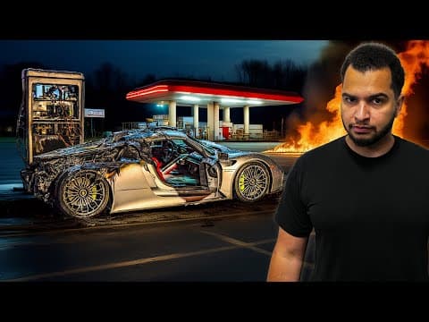 I Bought A Fire-damaged $2,000,000 Porsche 918 Spyder And It’s Worse Than You Can Imagine