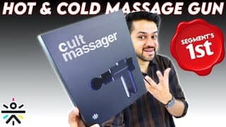 India's Most Effective Massagers For Muscle Recovery - Cult Volt X Massager Review