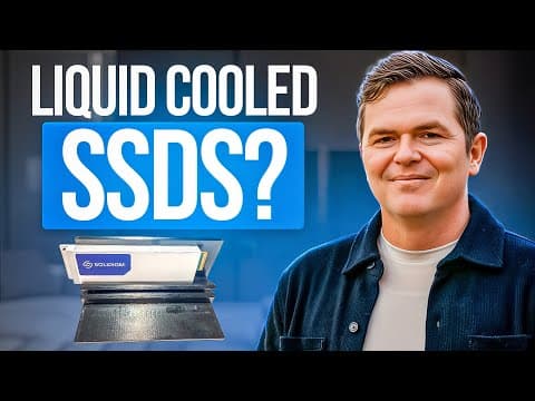 Podcast: Can Ssds Keep Their Cool With Liquid? Solidigm Thinks So.
